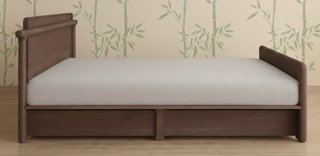 Japanese-Scandinavian design Cot